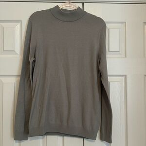 OPEN EDIT Mock Neck Sweater